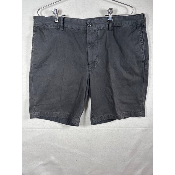 J.crew station Mens Charcoal Gray Casual Shorts With Button Closure 38x9 - Picture 1 of 14